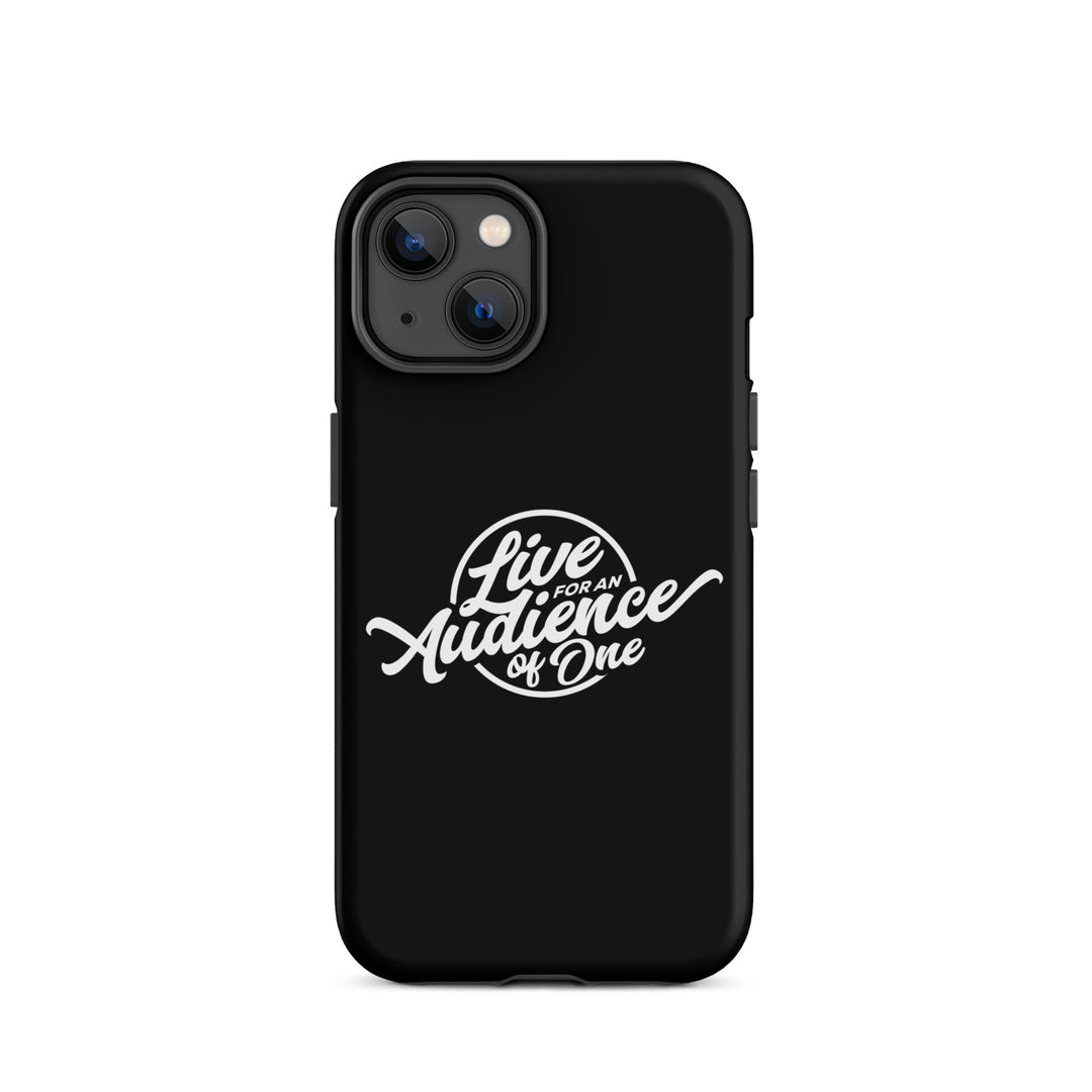 Christian Phone Case Audience of One Black for iPhone® iPhone® Phone Cases Matte iPhone 14 