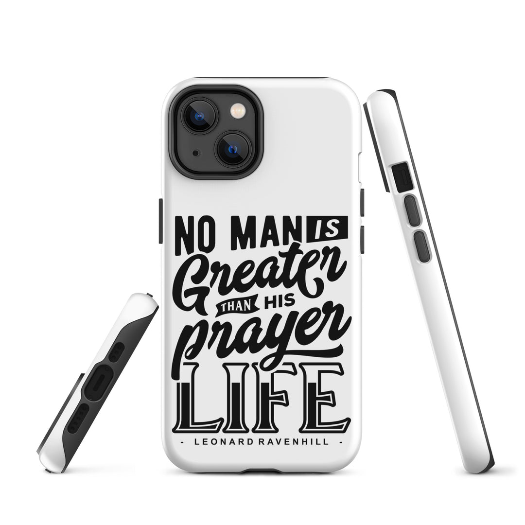 Christian Phone Case Prayer Life White for iPhone® iPhone® Phone Cases   