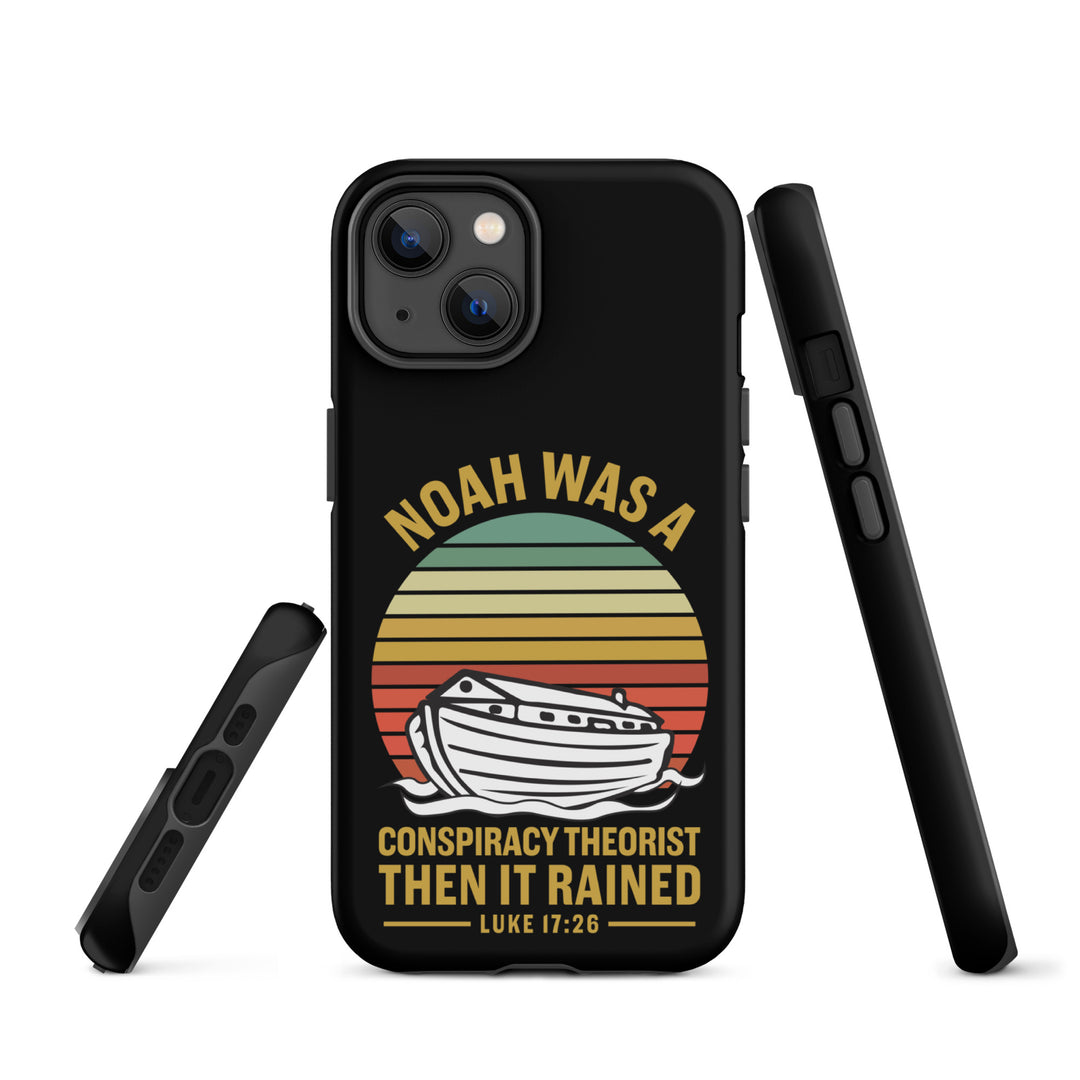 Christian Phone Case Noah Conspiracy Black for iPhone® iPhone® Phone Cases   