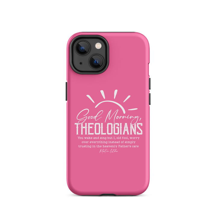 Christian Phone Case Luther's Theologians Pink for iPhone® iPhone® Phone Cases Matte iPhone 14 