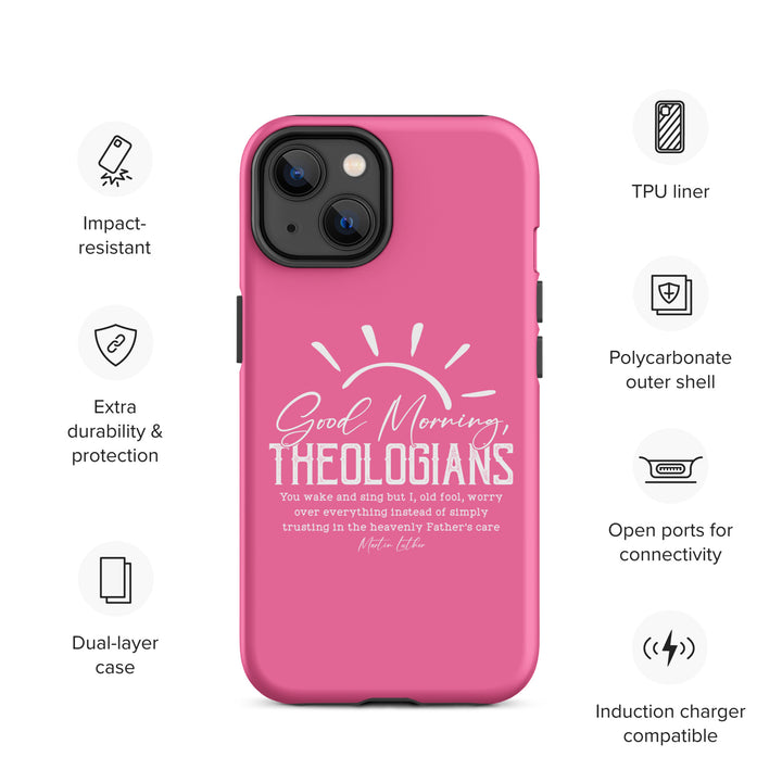 Christian Phone Case Luther's Theologians Pink for iPhone® iPhone® Phone Cases   