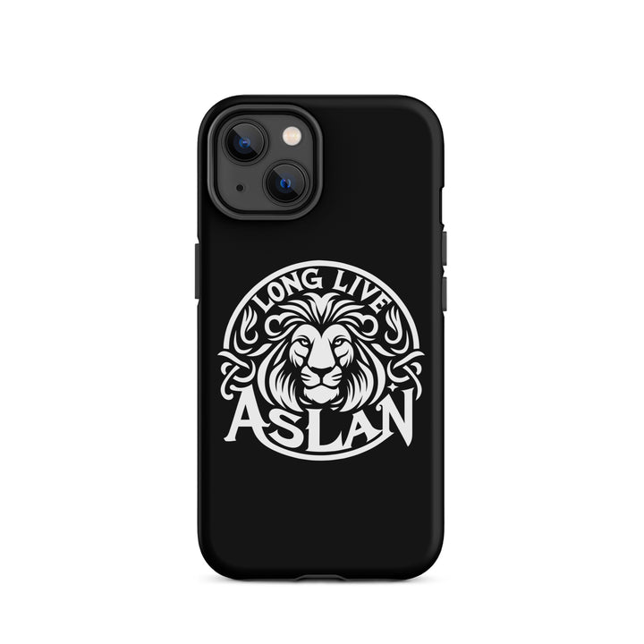 Christian Phone Case Long Live Aslan Black for iPhone® iPhone® Phone Cases Matte iPhone 14 