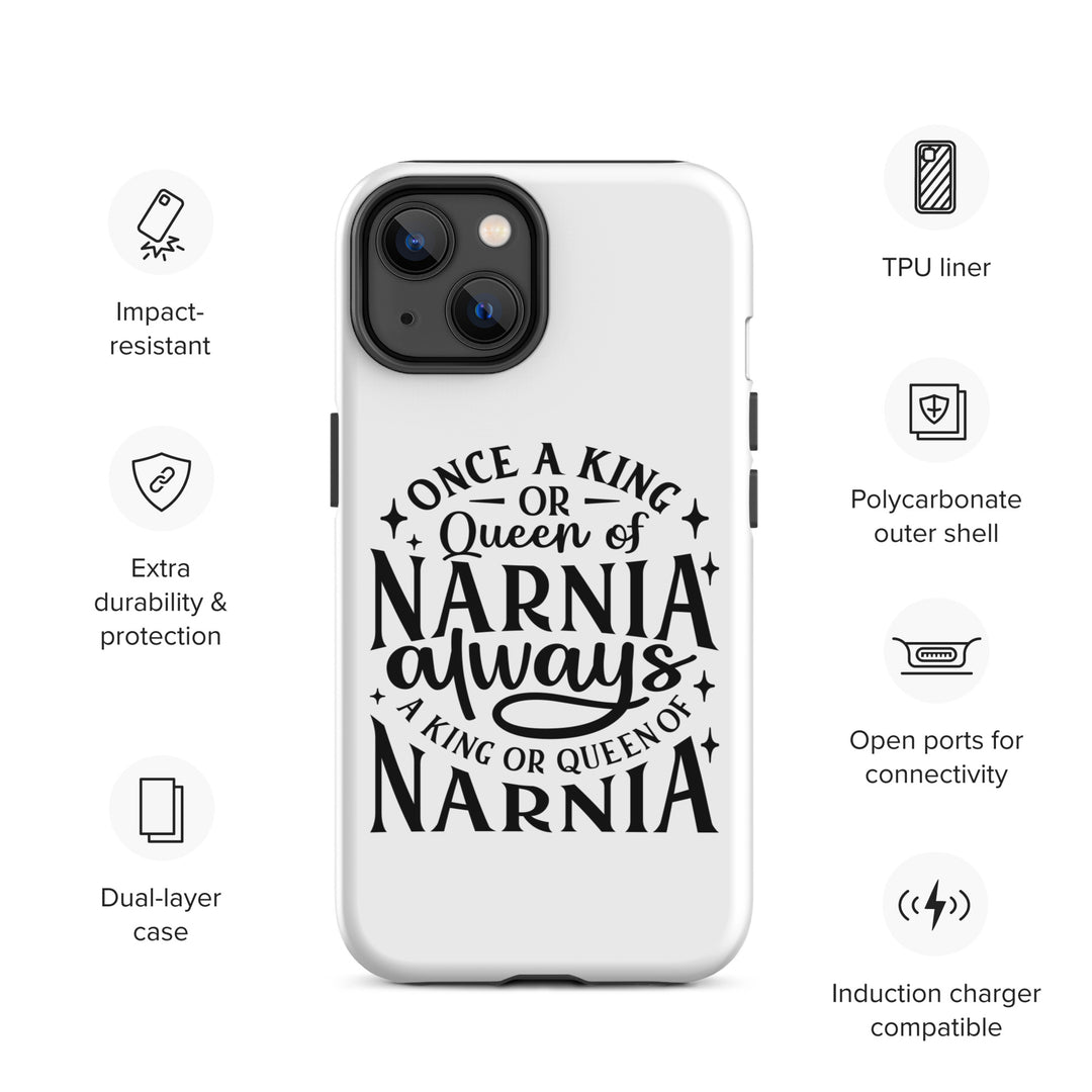 Christian Phone Case King or Queen Narnia White for iPhone® iPhone® Phone Cases   