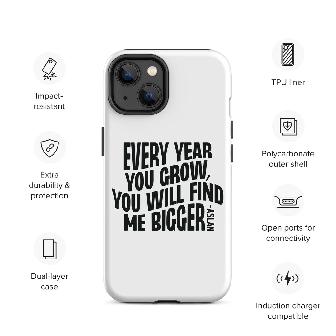 Christian Phone Case Every Year You Grow White  for iPhone® iPhone® Phone Cases   