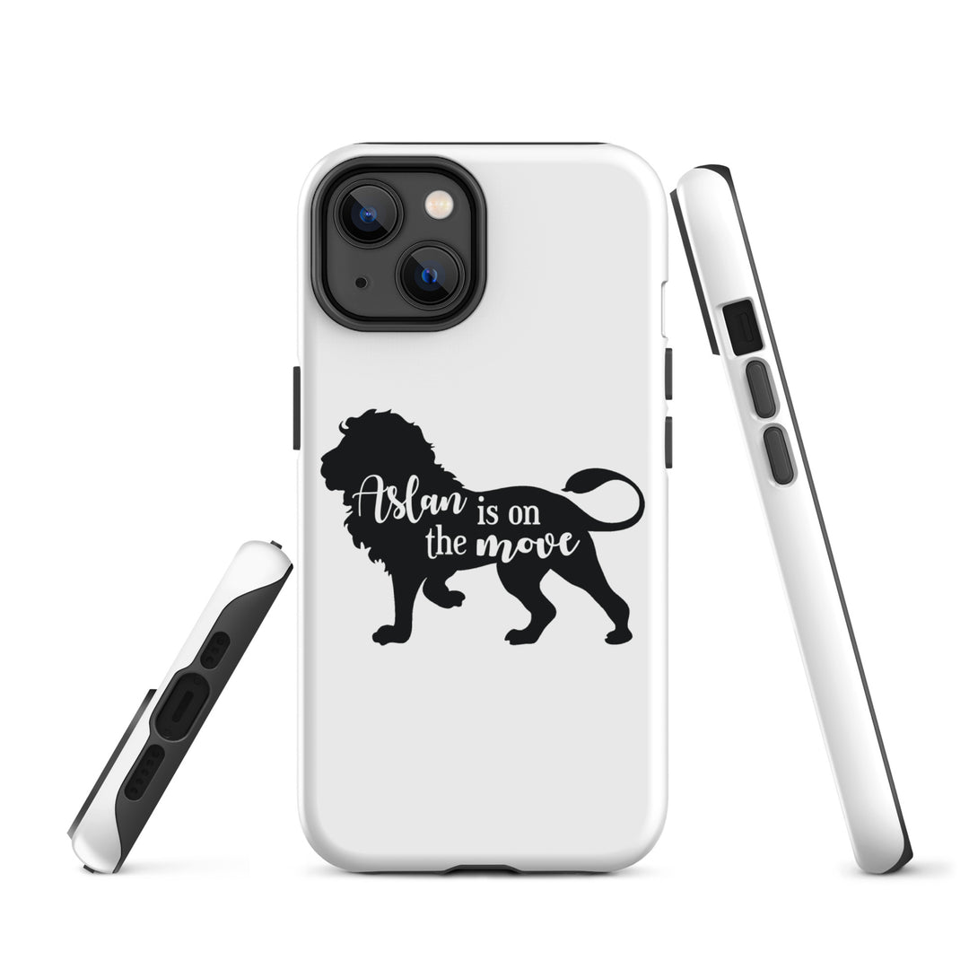 Christian Phone Case Aslan Is On The Move White for iPhone® iPhone® Phone Cases   