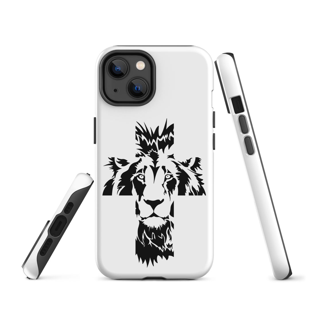 Christian Phone Case Aslan Cross White for iPhone® iPhone® Phone Cases   