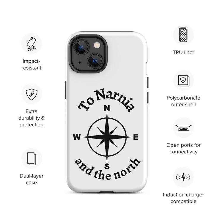 Christian Phone Case To Narnia White Christian Phone Case for iPhone® iPhone® Phone Cases   