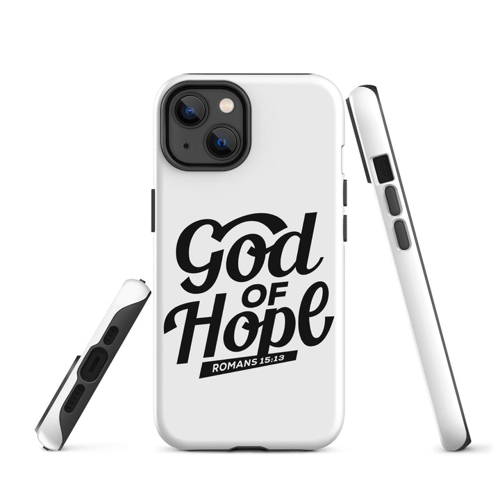 Christian Phone Case God of Hope White for iPhone® iPhone® Phone Cases   