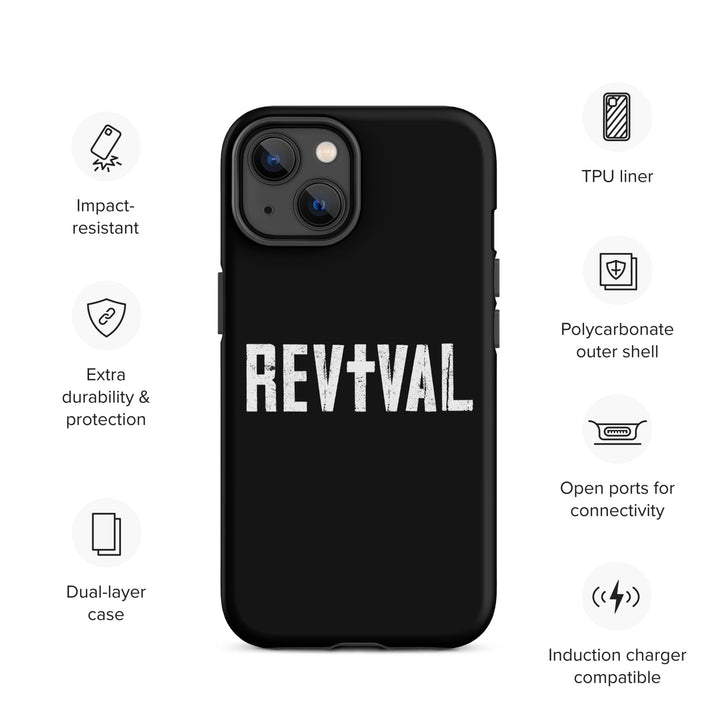 Christian Phone Case Revival Black for iPhone® iPhone® Phone Cases   