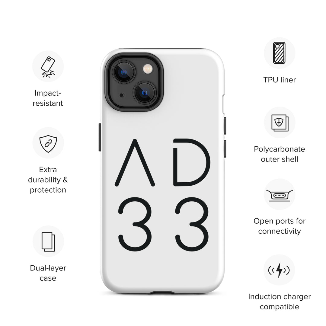 Christian Phone Case AD 33 White for iPhone® iPhone® Phone Cases   