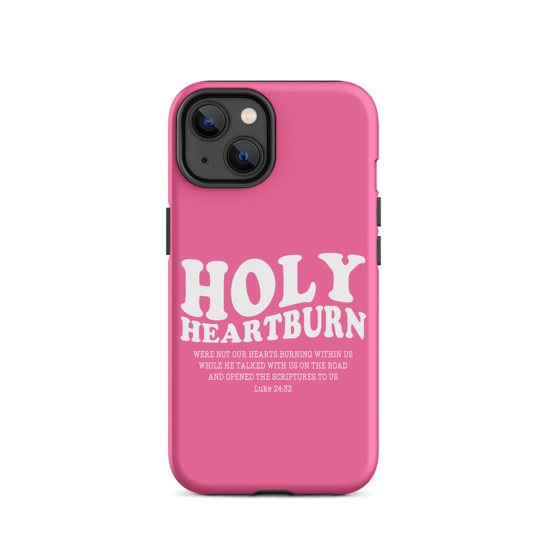 Christian Phone Case Holy Heartburn Pink  for iPhone® iPhone® Phone Cases Matte iPhone 14 