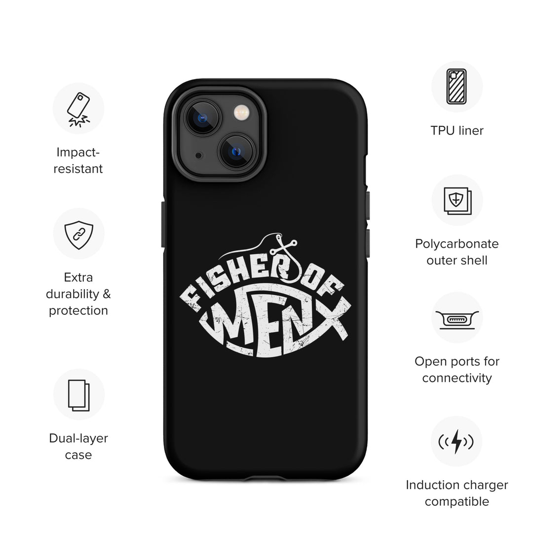 Christian Phone Case Fisher of Men Black for iPhone® iPhone® Phone Cases   