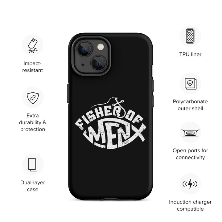 Christian Phone Case Fisher of Men Black for iPhone® iPhone® Phone Cases   