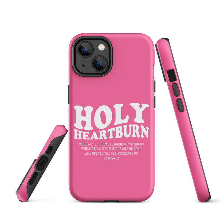 Christian Phone Case Holy Heartburn Pink  for iPhone® iPhone® Phone Cases   