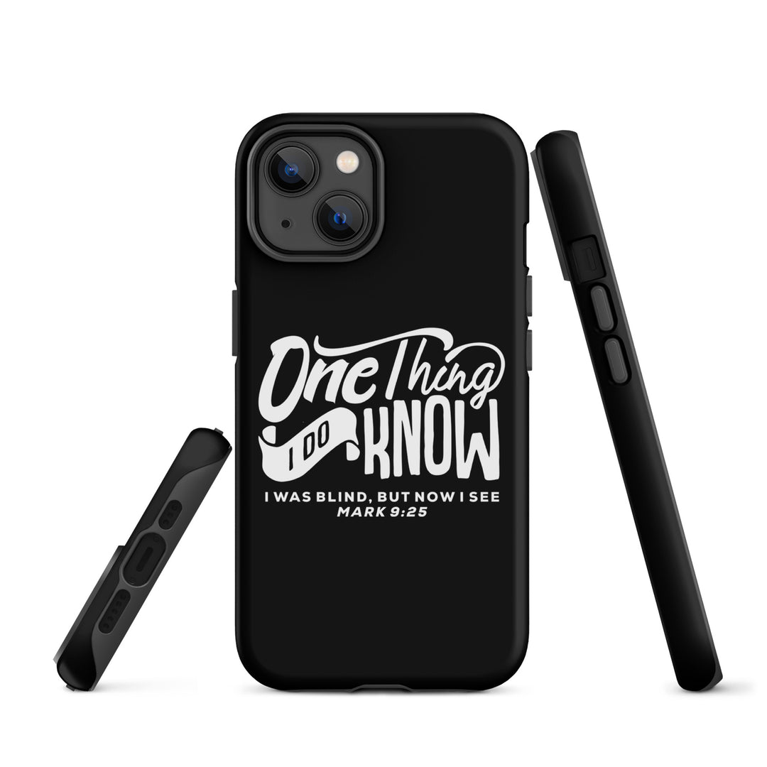 Christian Phone Case Now I See Black for iPhone® iPhone® Phone Cases   