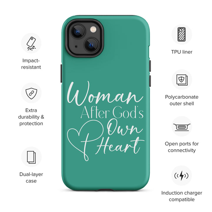 Christian Phone Case Woman After God's Heart for iPhone® iPhone® Phone Cases   