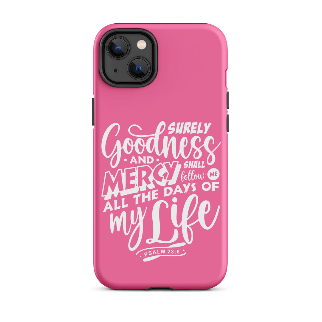 Christian Phone Case Goodness and Mercy for iPhone® iPhone® Phone Cases Matte iPhone 14 Plus 