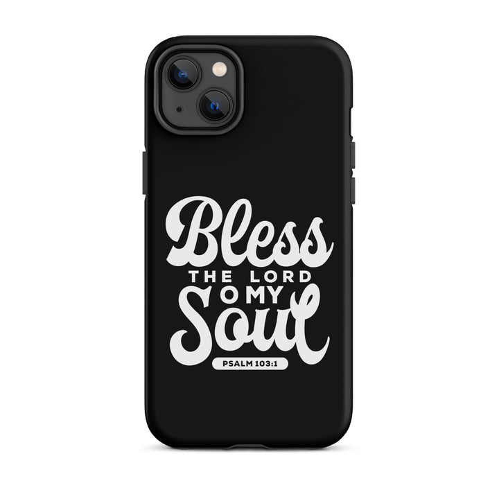 Christian Phone Case Bless The Lord Tough for iPhone® iPhone® Phone Cases Matte iPhone 14 Plus 