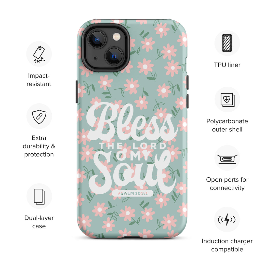 Christian Phone Case Bless The Lord Daisy for iPhone® iPhone® Phone Cases   