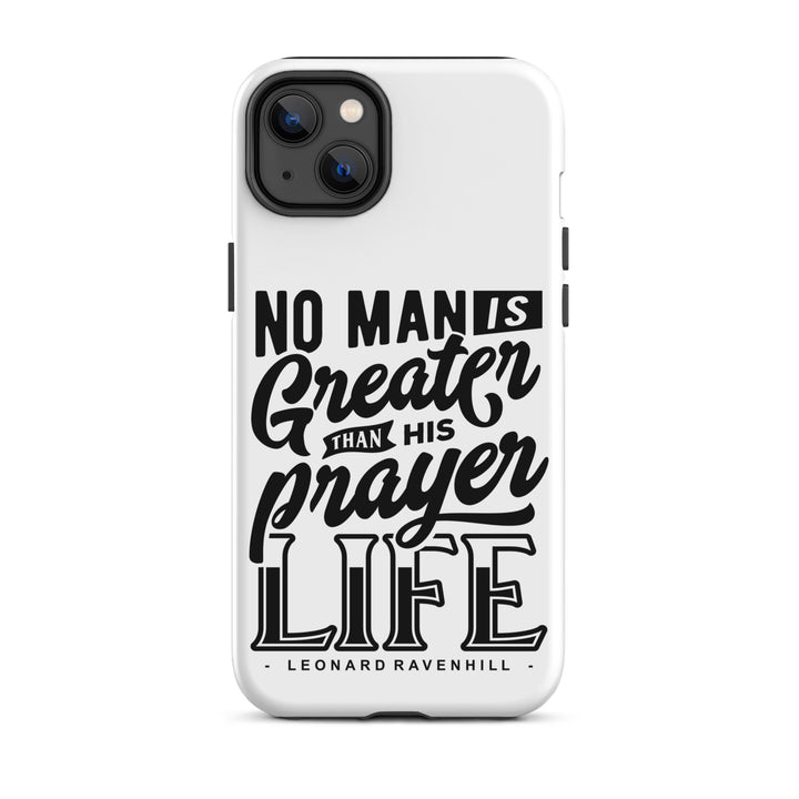 Christian Phone Case Prayer Life White for iPhone® iPhone® Phone Cases Matte iPhone 14 Plus 