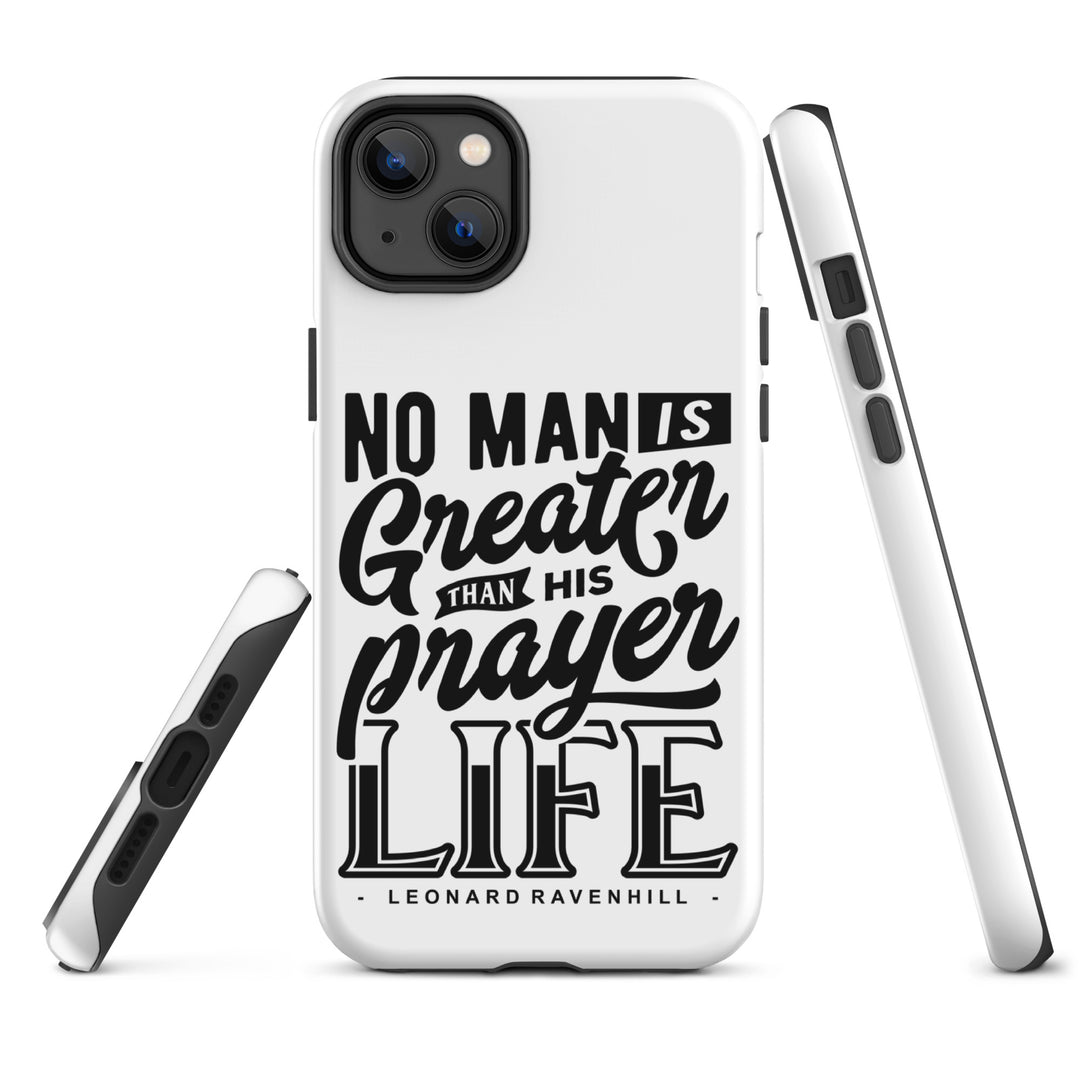 Christian Phone Case Prayer Life White for iPhone® iPhone® Phone Cases   