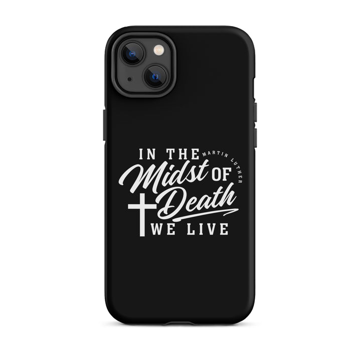 Christian Phone Case Midst of Death Black for iPhone® iPhone® Phone Cases Matte iPhone 14 Plus 