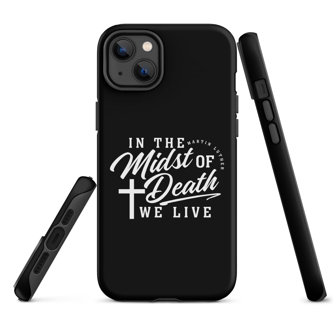 Christian Phone Case Midst of Death Black for iPhone® iPhone® Phone Cases   