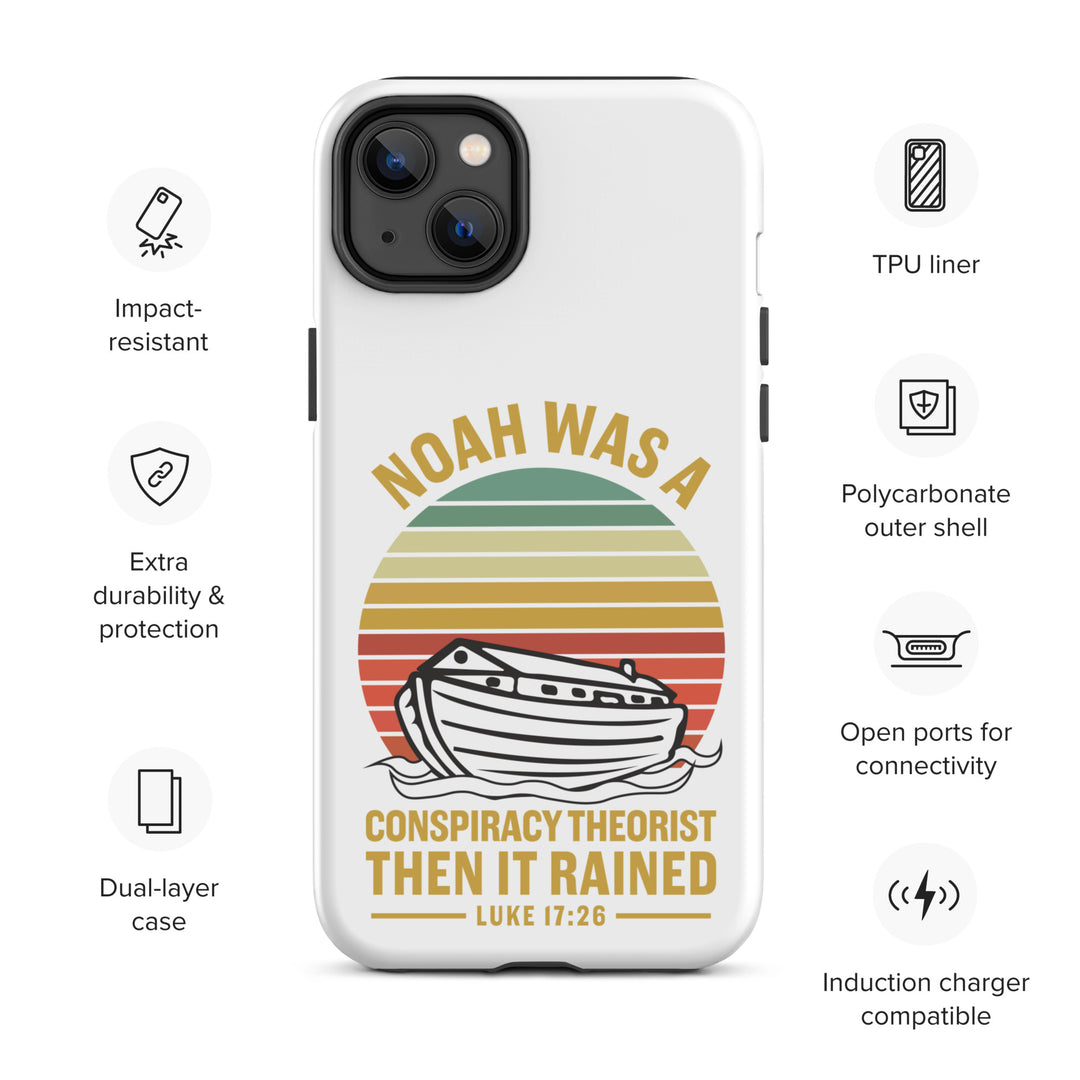 Christian Phone Case Noah Conspiracy White for iPhone® iPhone® Phone Cases   