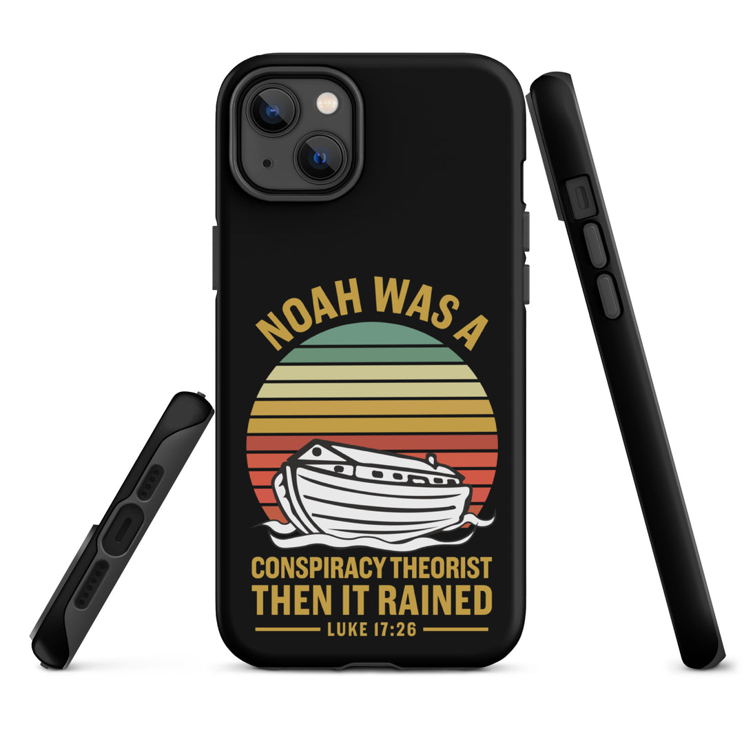 Christian Phone Case Noah Conspiracy Black for iPhone® iPhone® Phone Cases   