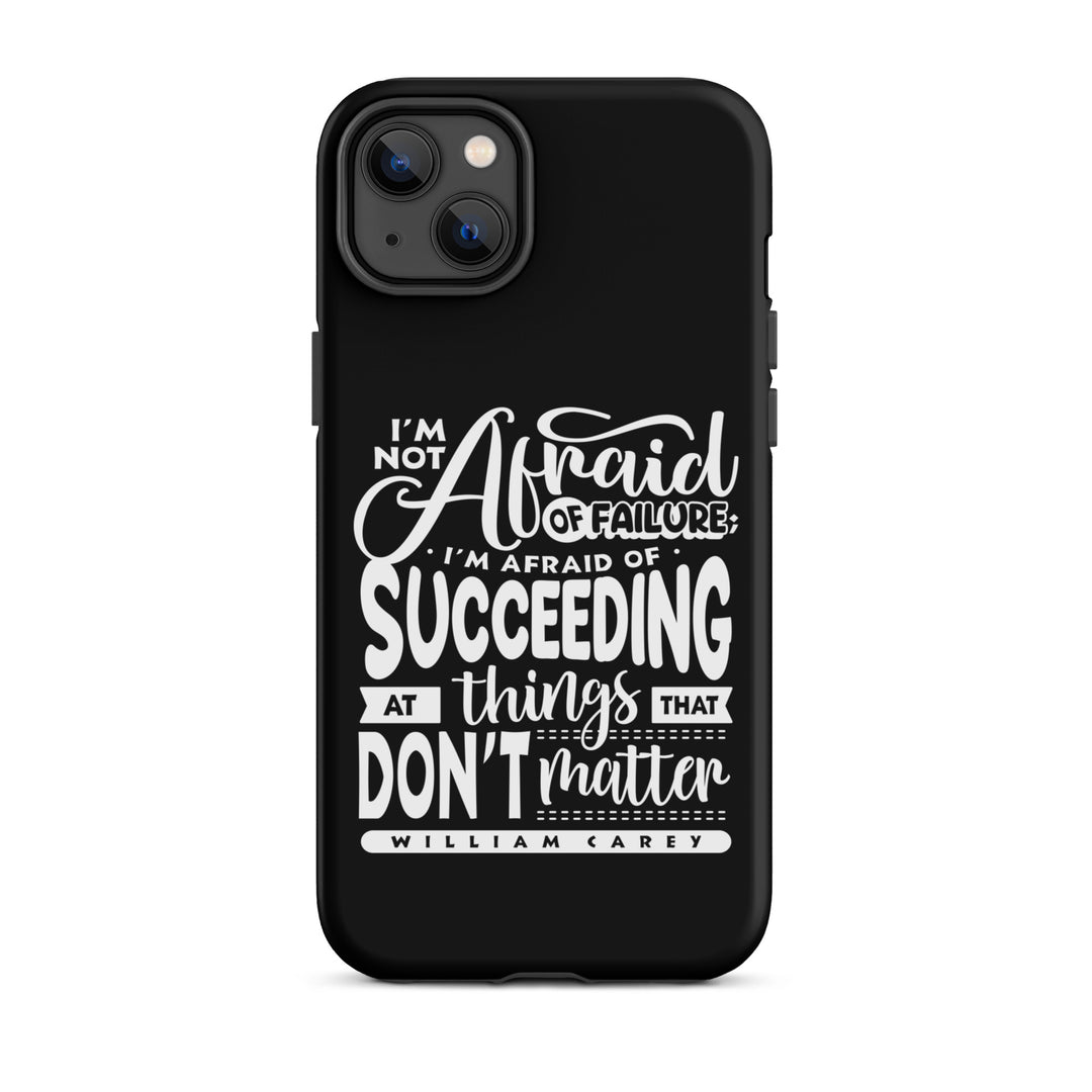 Christian Phone Case Things That Matter Black for iPhone® iPhone® Phone Cases Matte iPhone 14 Plus 