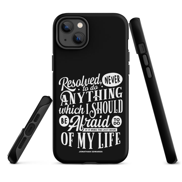 Christian Phone Case Last Hour Black for iPhone® iPhone® Phone Cases   