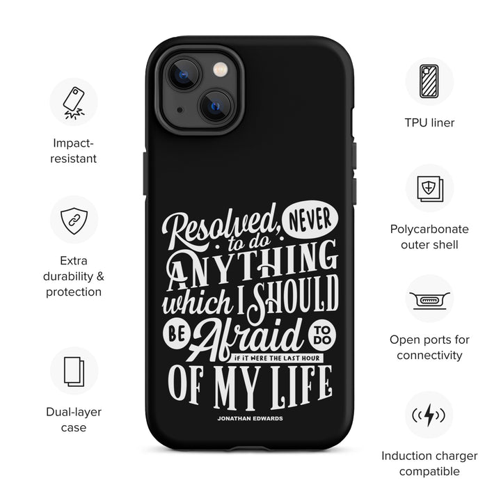 Christian Phone Case Last Hour Black for iPhone® iPhone® Phone Cases   