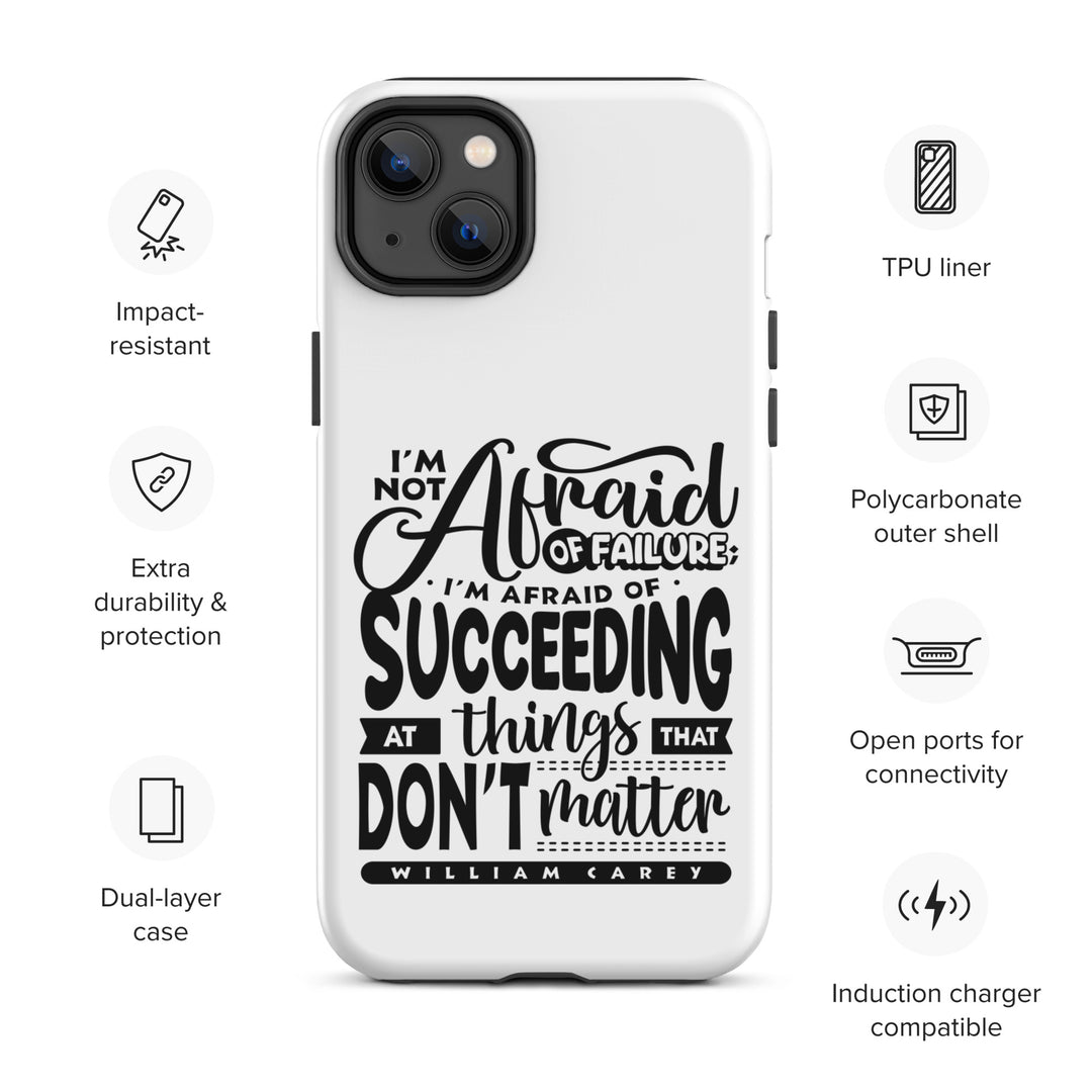 Christian Phone Case Things That Matter White for iPhone® iPhone® Phone Cases   