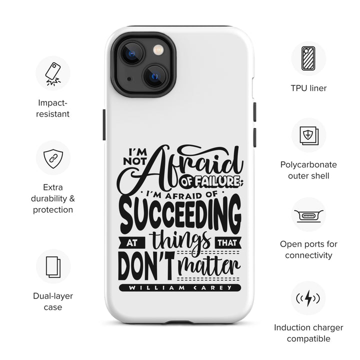 Christian Phone Case Things That Matter White for iPhone® iPhone® Phone Cases   