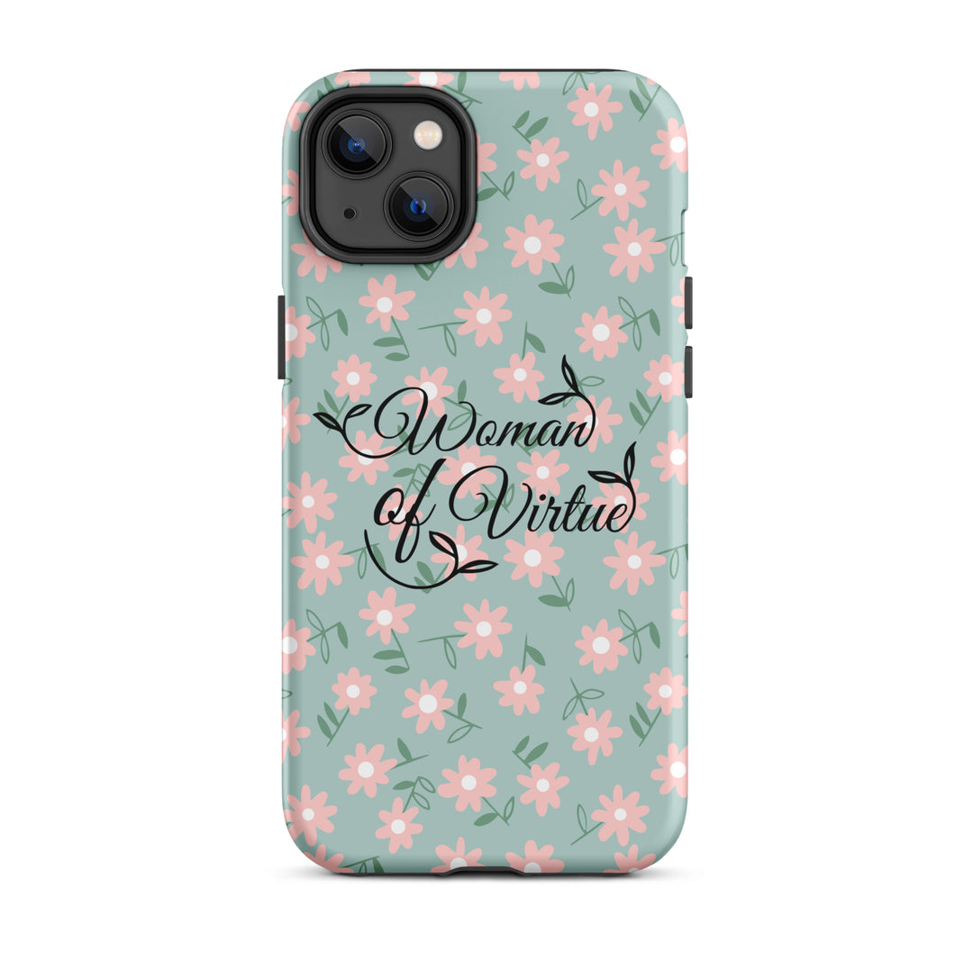 Christian Phone Case Woman of Virtue Daisy for iPhone® iPhone® Phone Cases Matte iPhone 14 Plus 