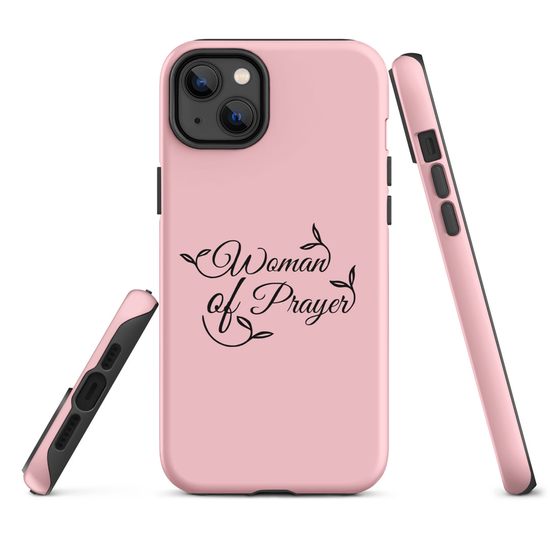 Christian Phone Case Woman of Prayer Pink for iPhone® iPhone® Phone Cases   