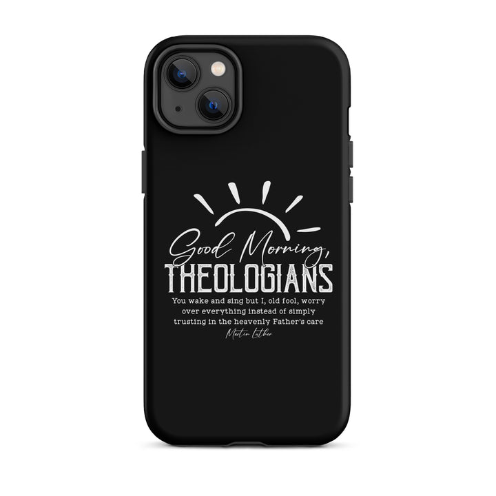 Christian Phone Case Luther's Theologians Black for iPhone® iPhone® Phone Cases Matte iPhone 14 Plus 