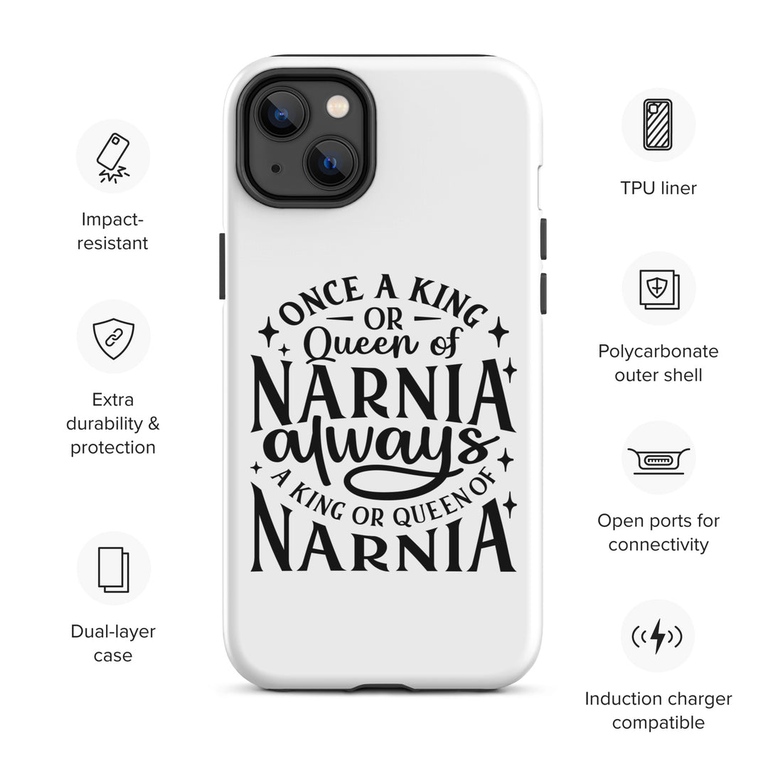 Christian Phone Case King or Queen Narnia White for iPhone® iPhone® Phone Cases   