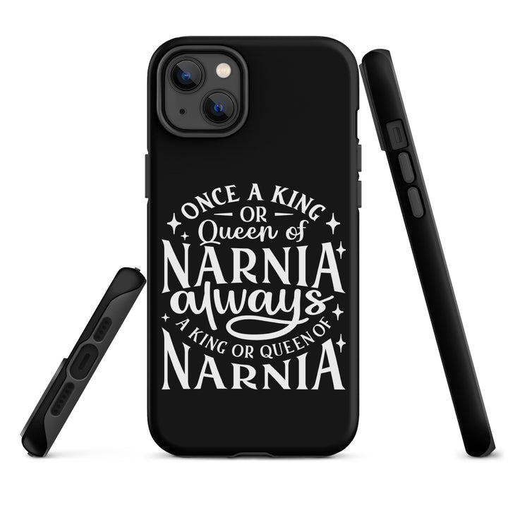 Christian Phone Case King or Queen Narnia Black for iPhone® iPhone® Phone Cases   