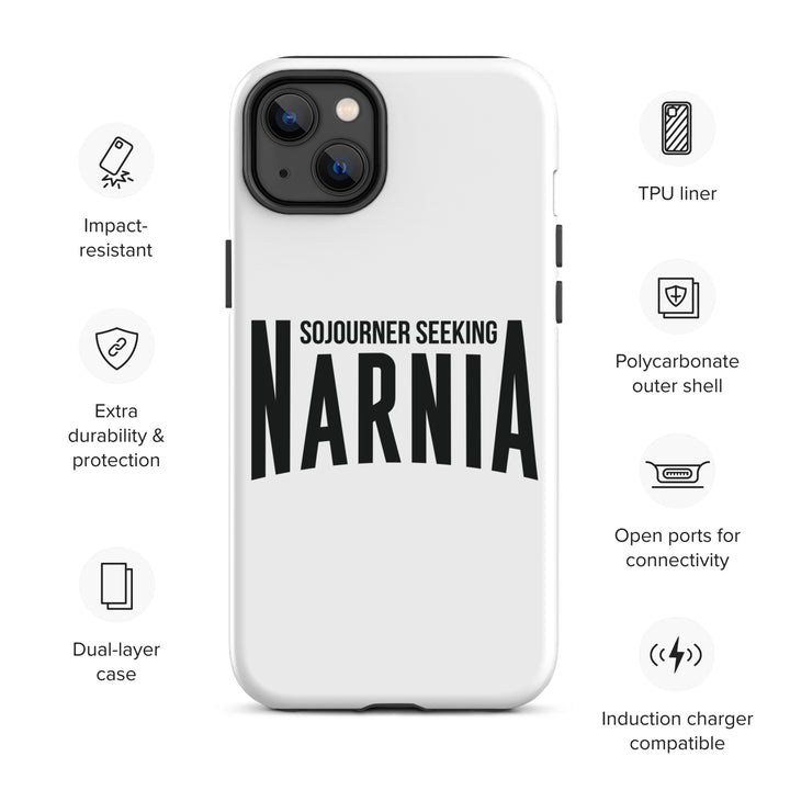 Christian Phone Case Sojourner Seeking Narnia White for iPhone® iPhone® Phone Cases   