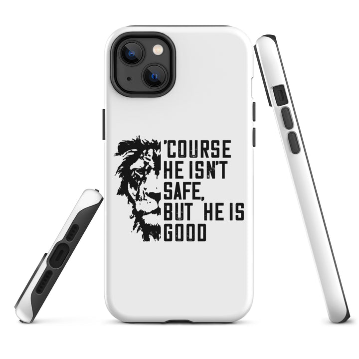 Christian Phone Case 'Course He Isn't Safe White for iPhone® iPhone® Phone Cases   