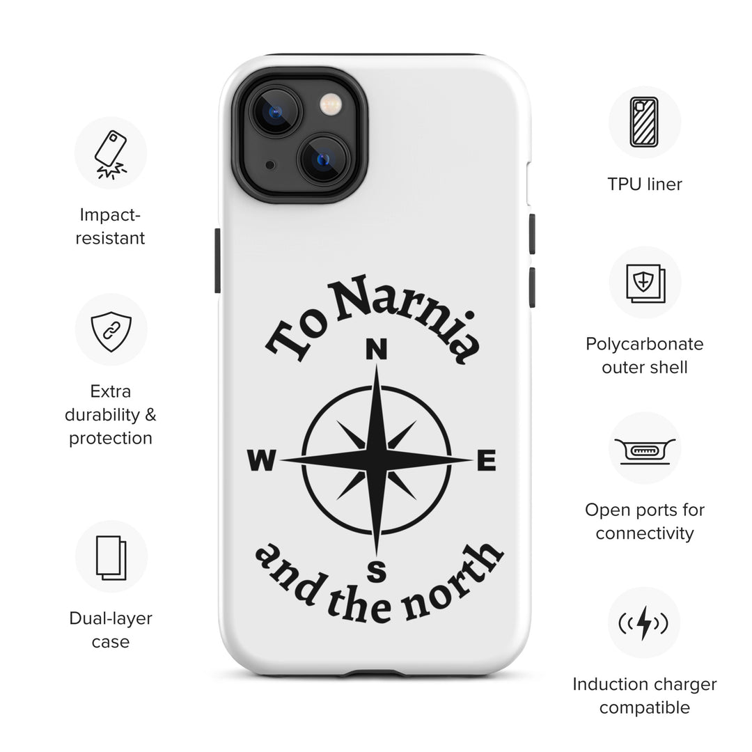 Christian Phone Case To Narnia White Christian Phone Case for iPhone® iPhone® Phone Cases   