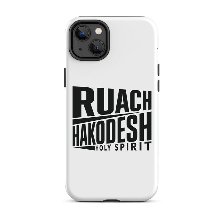 Christian Phone Case Ruach Hakodesh Holy Spirit White for iPhone® iPhone® Phone Cases Matte iPhone 14 Plus 