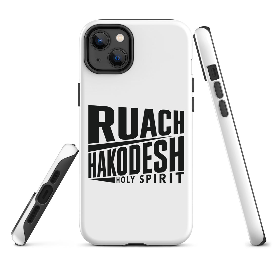 Christian Phone Case Ruach Hakodesh Holy Spirit White for iPhone® iPhone® Phone Cases   