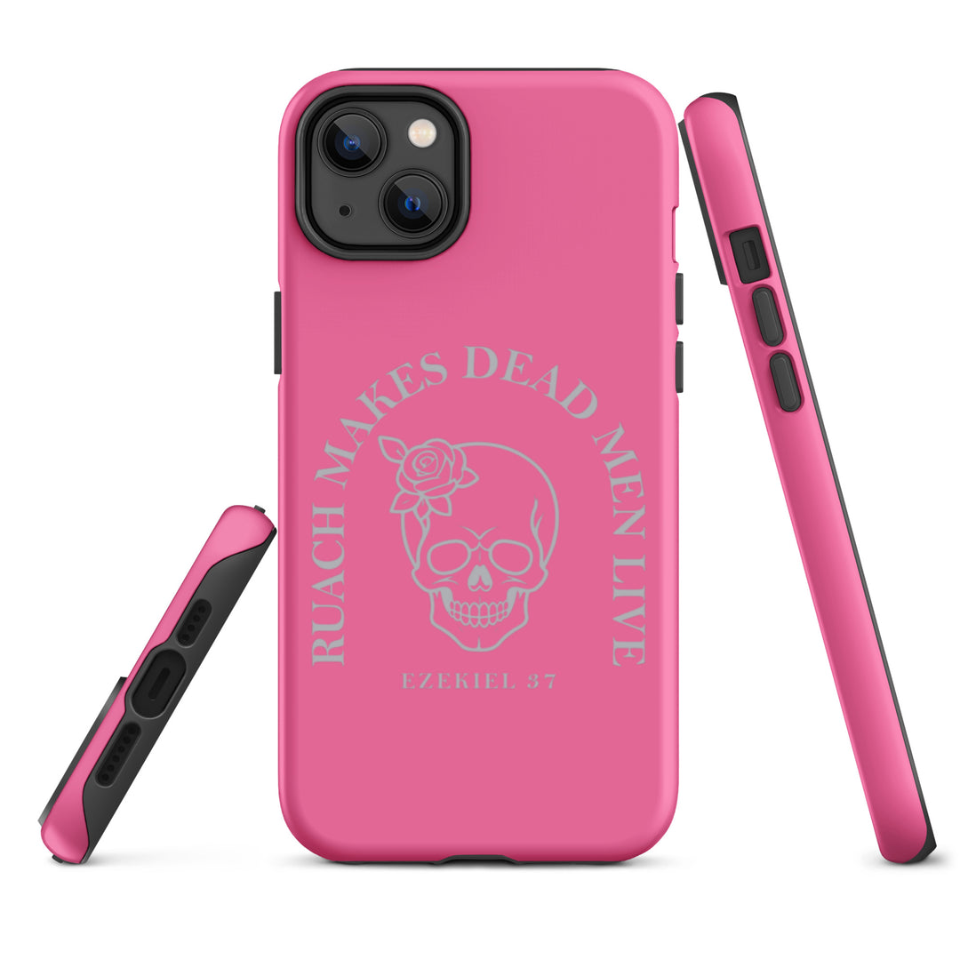 Christian Phone Case Ruach Makes Dead Men Live Pink for iPhone® iPhone® Phone Cases   