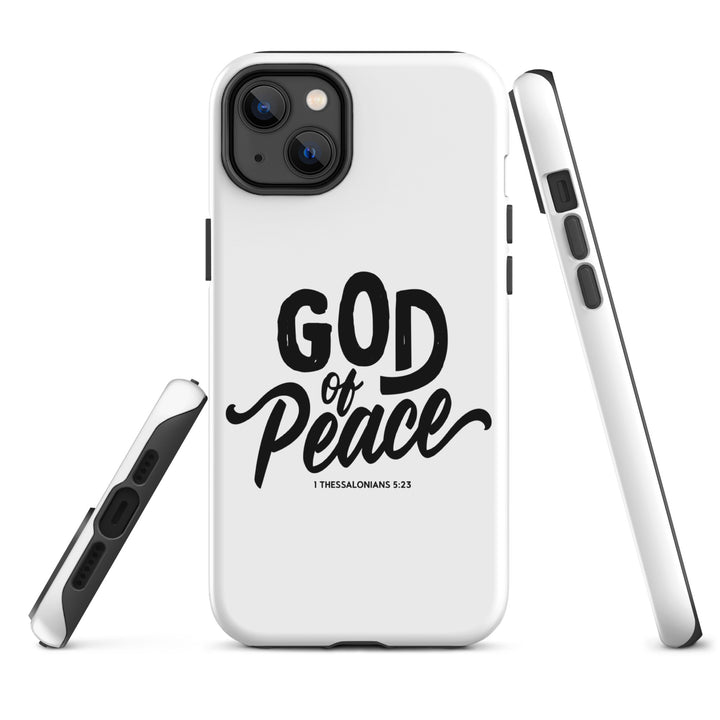 Christian Phone Case God of Peace White for iPhone® iPhone® Phone Cases   