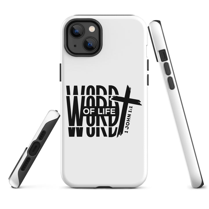 Christian Phone Case Word of Life White for iPhone® iPhone® Phone Cases   