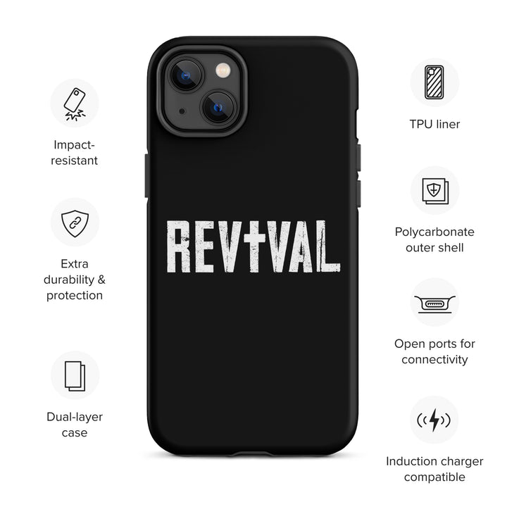 Christian Phone Case Revival Black for iPhone® iPhone® Phone Cases   