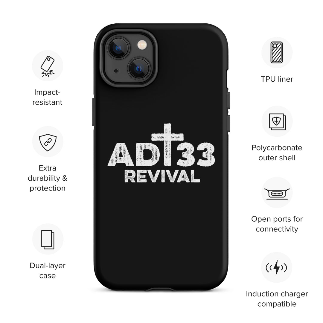 Christian Phone Case AD 33 Revival Black for iPhone® iPhone® Phone Cases   