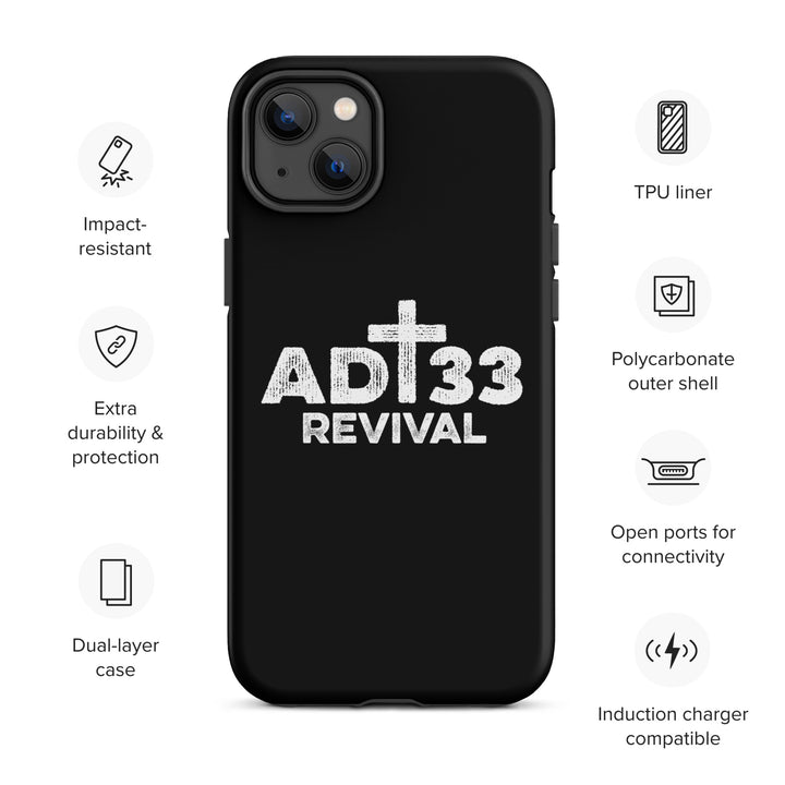 Christian Phone Case AD 33 Revival Black for iPhone® iPhone® Phone Cases   